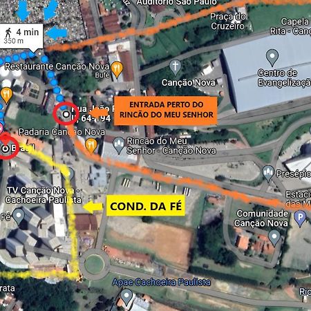 Apto Com Garagem E Wi-Fi A 4 Minutos Da Cancao Nova Cachoeira Paulista Exteriör bild